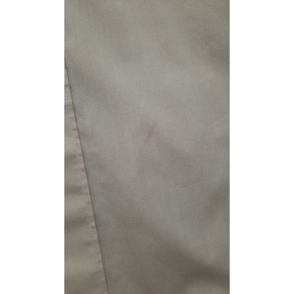 Ketch Striped Button Down Front Shirt Tan Size 15 / 32/33 - Picture 7 of 7